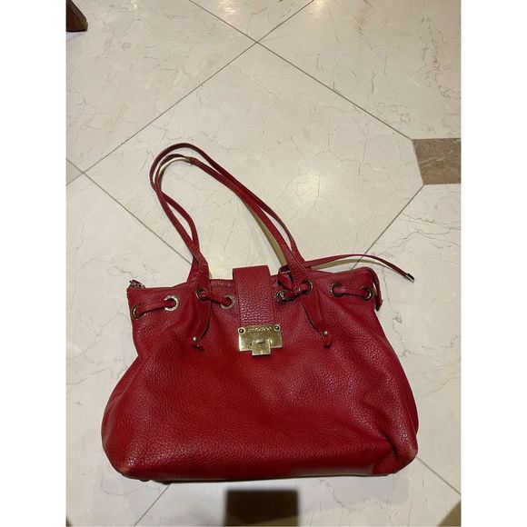 Vintage Jimmy Choo Red Bag - Picture 1 of 8